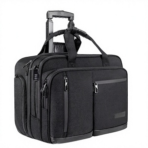 Maletín con Ruedas Plegable, Ligero y Duradero, de Poliéster, para Portátil, Equipaje de Piloto - Product Image 2