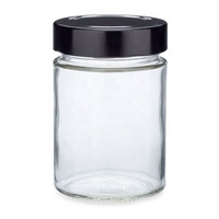 Vente en gros de bocaux en verre Ergo pour confiture, sauce, miel, cornichons, stockage de bougies, sauce, 212 ml, 106 ml, 314 ml, 250 ml, 280 ml, 500 ml