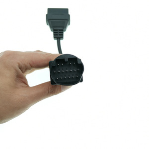 สายอะแดปเตอร์วินิจฉัยรถยนต์17พินเพื่อ OBD2 16พินสำหรับ L619สแกนเนอร์ ECU รถยนต์ - Product Image 4