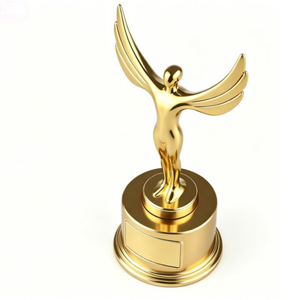 <span class=keywords><strong>Venta</strong></span> al por Mayor Directa <span class=keywords><strong>de</strong></span> Fábrica: Estatuilla Creativa, Trofeo <span class=keywords><strong>de</strong></span> Metal <span class=keywords><strong>de</strong></span> la Serie Pequeño Ángel Bailarín, Recuerdo Personalizado - Product Image 3