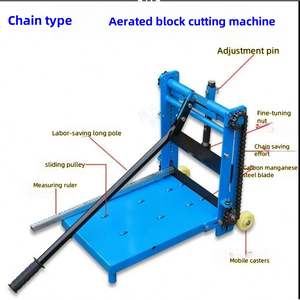 Máquina manual portátil al por mayor para cortar bloques de hormigón, ladrillos y espuma, herramientas de corte manual de piedra para equipos industriales - Product Image 6