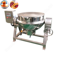 Vacuum Jam Cooker Planetary Jacketed Kettle 600l Jam Making Machine
