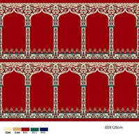 Tapis de prière en soie fait main pour mosquée tufté tressé rembourré lavable voyage maison voiture pique-nique caractéristiques