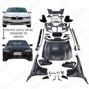 Nouvelle arrivée pare-chocs de voiture pour <span class=keywords><strong>BMW</strong></span> série 3 F30 F35 320i 328i 335i à <span class=keywords><strong>2023</strong></span> <span class=keywords><strong>M3</strong></span> large Bodykit <span class=keywords><strong>M3</strong></span> capot phare avant arrière pare-chocs de voiture - Product Image 1