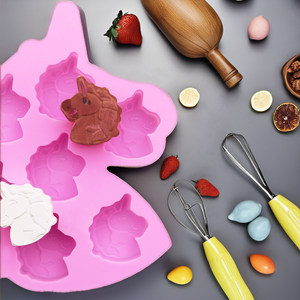 SILIKOLOVE Molde de Silicona Ecológico de Grado Alimenticio, Multi-Forma, con Dibujos Animados de Animales Marinos, Herramientas para Hornear y Decorar, Apto para Horno - Product Image 2
