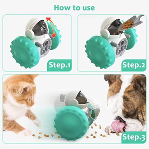 Fast Delivery <strong>Pet</strong> Puzzle Snacks Roly-poly <strong>Toy</strong> Training Missing Food Shaking Hidden Food Balance Car Dog <strong>Toy</strong> - Product Image 2