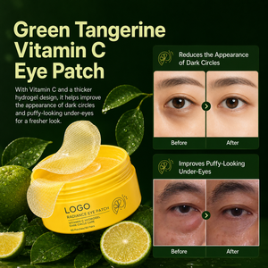 Bestseller Soin des yeux : Patch hydrogel raffermissant à la Vitamine C, conception 25% plus épaisse, essences multiples, pour des yeux plus lumineux et l'amélioration des cernes - Product Image 5