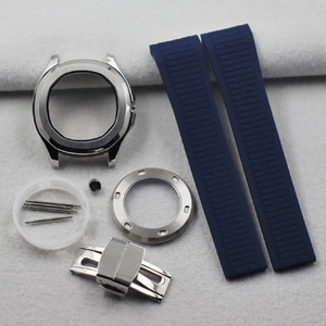 42Mm Cơ Khí Đồng Hồ Sửa Đổi <span class=keywords><strong>Mod</strong></span> <span class=keywords><strong>Kit</strong></span> 32Mm Quay Số Sapphire Kính Cao Su Ban Nhạc Vít Trong Đầu Trường Hợp Đồng Hồ Cho Nh35 Phong Trào - Product Image 4