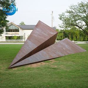 Escultura <span class=keywords><strong>de</strong></span> Metal Plegable Personalizable para Jardín, Avión <span class=keywords><strong>de</strong></span> Acero Inoxidable, Gran Tamaño, Mejor Calidad, Mejor Precio - Product Image 6