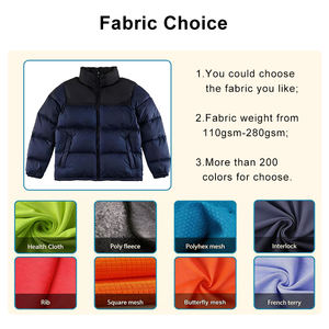 Chaqueta Acolchada de Invierno de Alta Calidad, Talla Grande, Estilo Vintage, Gruesa, Impermeable, Reversible, con Cierre Personalizado - Product Image 2