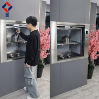 Mini-ascenseur de service résidentiel en acier inoxydable pour villa, cuisine, buanderie, restaurant, capacité 50 kg
