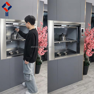Mini-ascenseur de service résidentiel en acier inoxydable pour villa, cuisine, buanderie, restaurant, capacité 50 kg - Product Image 6