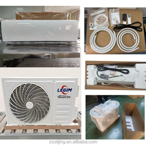批发新款 1.5HP 12000 BTU 分体式空调变频壁挂式冷却系统-节能工厂供应 - Product Image 4