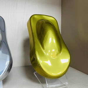 Peinture en poudre électrostatique dorée métallisée <span class=keywords><strong>effet</strong></span> <span class=keywords><strong>miroir</strong></span> chromé pour métaux, bateaux, caoutchouc, meubles et applications de revêtement plastique - Product Image 1