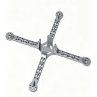 Support de Prop Structurel en Alliage de Magnésium Moulé Sous Pression Haute Précision, Support Anti-Vibration Personnalisé OEM, Service d'Échantillonnage de Dessin de Fonderie
