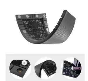 Esfera de bola personalizada Pantalla interior Publicidad al aire libre Pantallas Led Enrollables Pantalla de visualización LED de círculo suave - Product Image 4