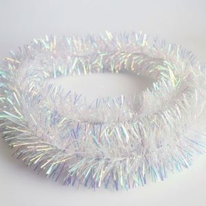 Nouvelle Guirlande de Glycine Artificielle 2026, Couronne d'Hortensias pour Décoration Maison et Mariage, Doré Irisé Brillant 9cm, Plastique Écologique - Product Image 1