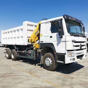 Nouveau camion benne Sinotruk Howo 10 roues 30 tonnes avec grue 2024 - Product Image 2