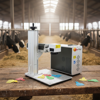 Máquina de Impresión de Etiquetas para Animales con Láser de 30W, Máquina de Etiquetas Láser para Ganado, Perros, Vacas y Ovejas
