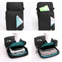 Tas Selempang Kecil Ponsel Fashion Logo Kustom, Dompet Saku Bahu, Kantong Ponsel, Sarung Ponsel dengan Tali Leher