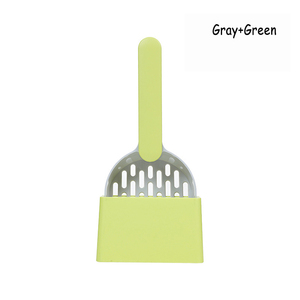 Nuevo Diseño de Juego de Recogedor de Arena para Gatos, ABS, 5 Colores, Pala de Arena para Gatos de Plástico de Gran Tamaño con Soporte - Product Image 2