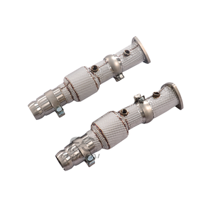 Collecteur d'échappement isolé SS304 pour <span class=keywords><strong>Aston</strong></span> <span class=keywords><strong>Martin</strong></span> <span class=keywords><strong>Vantage</strong></span> 4.3L <span class=keywords><strong>V8</strong></span> 2005-2008 – Amélioration des performances de l'échappement automobile - Product Image 3