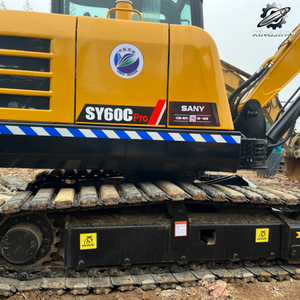 Used Sany60 MiniCrawler Excavator 6Ton 0.25m³<b>Bucket</b> Original Chinese Brand <b>Small</b> Construction Excavator Low Hours Good Condition - Product Image 5