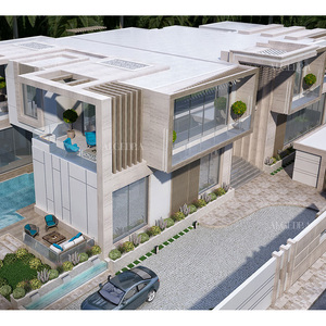 Hihaus Rèm Nhôm Kính Cường Lực Mặt Tiền Tường Trước Hiện Đại Ngoại Thất - Product Image 6