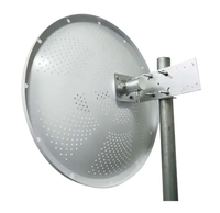 Prix usine longue portée 5G WIFI GSM parabolique antenne parabolique 100W 4900-6500MHz MIMO antenne 32dBi à Gain élevé pour bureau au travail