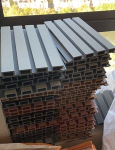 Thiết kế hiện đại ngoài trời <span class=keywords><strong>WPC</strong></span> decking Panel tường hàng rào Panels cho sử dụng thương mại độ ẩm-miễn phí - Product Image 2