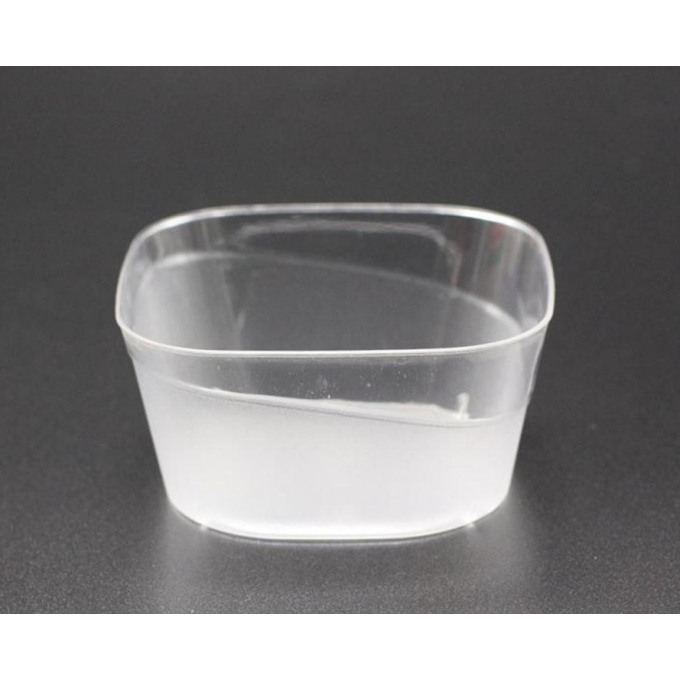 Bol ondulé transparent PS 130 ml