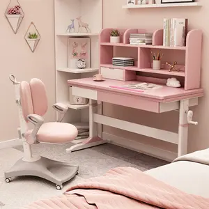 Nouveautés Meubles de chambre à coucher pour enfants en bois Lit superposé Hôtel personnalisé Meubles pour enfants Meubles de villa en bambou IKEA Tables pour enfants