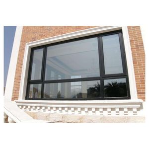 Fenêtre en alliage d'aluminium à rupture de pont thermique de haute qualité, insonorisée, à double <span class=keywords><strong>vitrage</strong></span>, pour la rénovation de villas résidentielles - Product Image 5