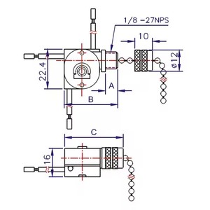 3A ZE-110 250V Zing สวิตช์พัดลมติดเพดานความเร็ว3ทาง3สายสวิตช์โซ่ดึงเครื่องใช้ในบ้านวัสดุพลาสติก6A สูงสุด - Product Image 2