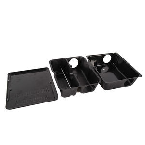Metallo nero bianco ratto Box trappola umana topi topo gabbia trappola - Product Image 2