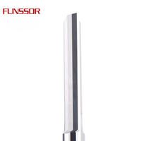 Fraise à queue droite en carbure à 2 dents, queue de 3.175 mm, diamètres 4, 6, 8 mm, pour fraisage et gravure