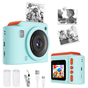 Cámara Digital HD 1080P para Niños con Papel de Impresión y Tarjeta de Memoria, Cámara Instantánea para Crear Fotos, Juguetes, Regalos de Cumpleaños para Niños - Product Image 1