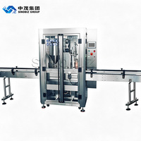 Machine de remplissage entièrement automatique haute précision pour boissons et eau pure, idéale pour le miel et les liquides visqueux en bouteilles en verre