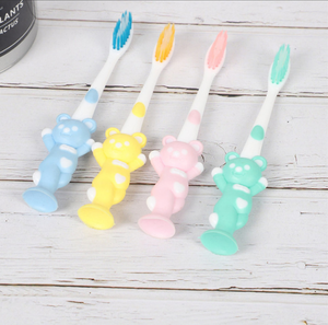 Juego de cepillos de dientes de silicona al por mayor para bebés y niños pequeños, paquete de 4, cepillos de dientes de cerdas suaves para entrenamiento - Product Image 5