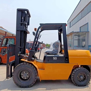 El mejor rotador de carretilla elevadora para terreno accidentado con motor diésel de 3 toneladas y 4 toneladas y 5 toneladas con horquillas para troncos - Product Image 6