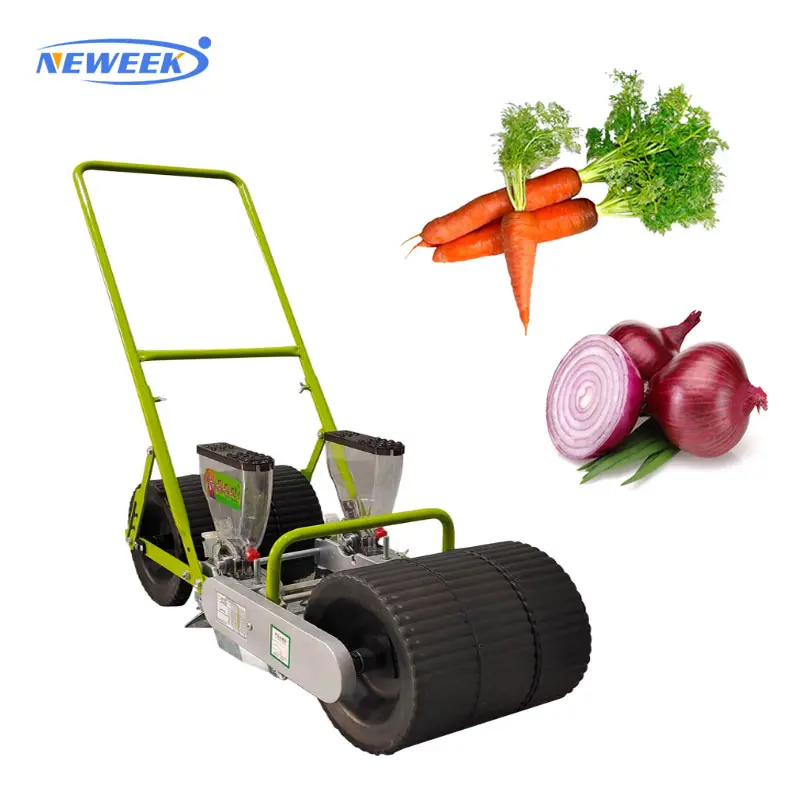 NEWEEK cỏ linh lăng chia nhỏ cỏ seeder bắp cải rau bina tay đẩy của nhãn hiệu seeder