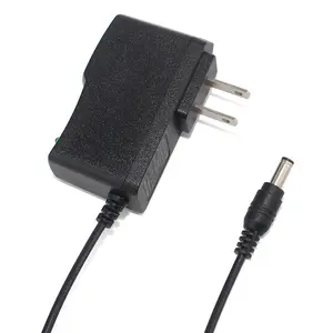 SMPS-12W-E012 US Plug DC 5.5X2.1mm 12V 1A Power Adaptor 110-220V 1Amp North American Power Adaptor Actual Power for CCTV 12V/1A