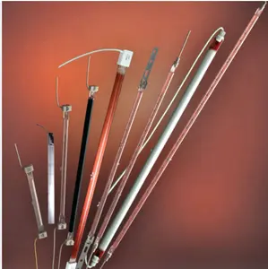 Industrial Solution Infrared Halogen Heater Lamp Precise Temperature Heating Zones For Semiconductor Industry