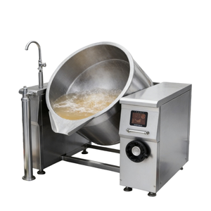 <span class=keywords><strong>Marmite</strong></span> de cuisson à <span class=keywords><strong>induction</strong></span> robuste à fond inclinable, à double enveloppe vapeur, grande capacité, <span class=keywords><strong>pour</strong></span> la transformation alimentaire - Product Image 2