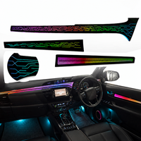 Éclairage intérieur et d'ambiance pour Toyota Hilux 2015-2024, kits d'éclairage d'ambiance pour voiture Toyota Hilux, éclairage d'ambiance pour voiture
