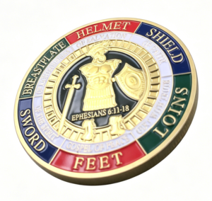 Moneda de Metal Esmaltada Personalizada con Logotipo, Recuerdo para Eventos y Celebraciones, Regalo Promocional, Medalla de Cobre Plateada o Dorada - Product Image 1