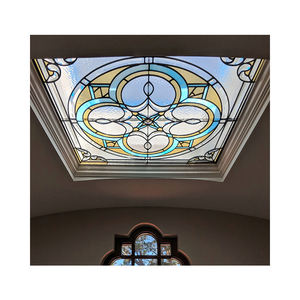 Capas de cristal con plomo personalizadas, grupos cónicos y vidrio texturizado transparente para <span class=keywords><strong>tragaluz</strong></span> de <span class=keywords><strong>pasillo</strong></span> de 9 piezas - Product Image 5