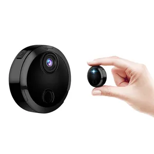 كاميرا مراقبة لاسلكية لتسجيل ورؤية ليلية بزاوية واسعة وصغيرة عالية الوضوح تعمل لاسلكيًا وبها WiFi تعد الأحدث في المبيعات العالية