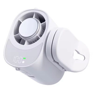 <span class=keywords><strong>Ventilateur</strong></span> portable rechargeable 3-en-1 <span class=keywords><strong>à</strong></span> clipser (cou, taille) 9,1W, 3000mAh, 9H pour voiture et extérieur - Product Image 1