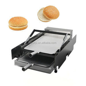 Machine de cuisson de hamburger commerciale 800W four à hamburger machines de <span class=keywords><strong>grille</strong></span>-<span class=keywords><strong>pain</strong></span> de hamburger en acier inoxydable antiadhésif - Product Image 5